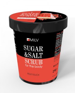 Сахарно-солевой скраб для тела «Арбуз» 290 г